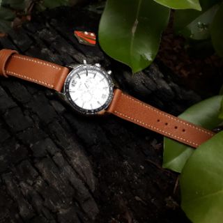 Dây đồng hồ da bò handmade