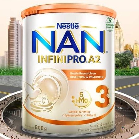 Sản phẩm dinh dưỡng công thức Nestlé NAN INFINIPRO A2 3 lon 800g
