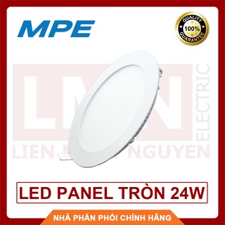 Mpe, bh 2 năm, led panel âm trần rpl-24t 24w 6500k, hàng việt nam, công nghệ đức - chất lượng cao