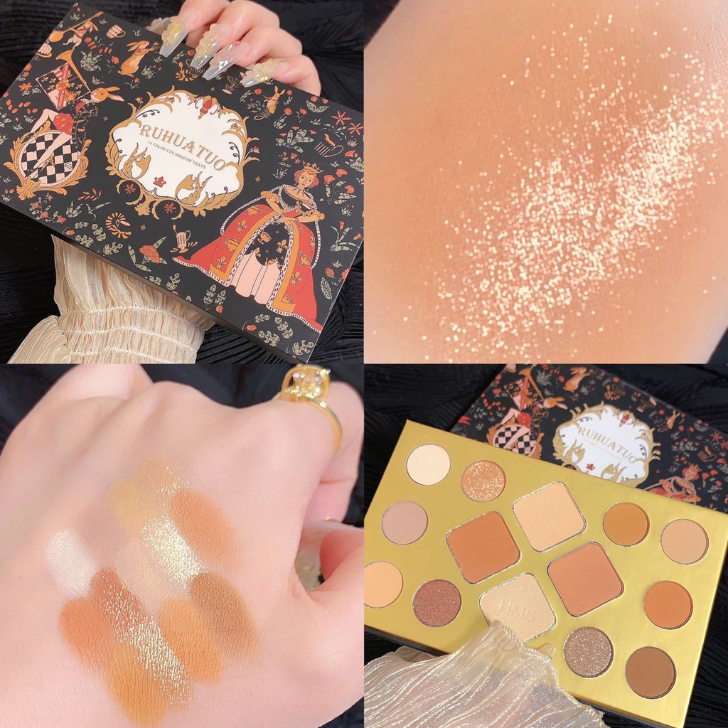 Phấn Mắt Lấp Lánh Chống Thấm Nước Phong Cách Hàn Quốc