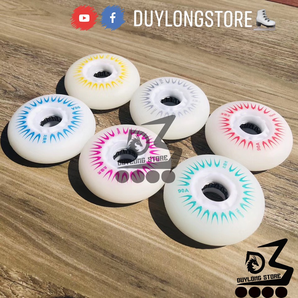 Bánh xe patin đèn led nhiều màu