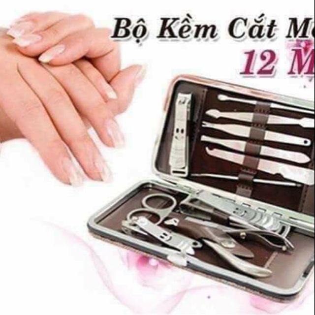 Bộ kềm cắt móng 12 món