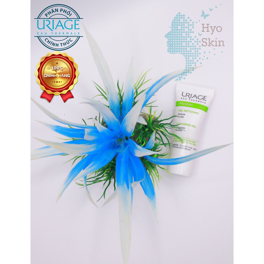 Sữa Rửa Mặt Cho Da Dầu Da Mụn Và Da Hỗn Hợp Uriage Hyseac Gel Nettoyant 8ml
