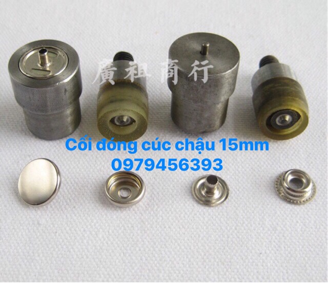 Cối đóng cúc 4 thành phần, cối đóng cúc chậu