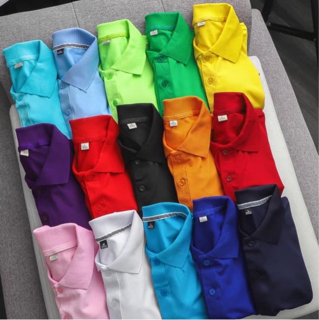 [Có ảnh thật] _ BST 10 màu POLO Áo đơn/áo đôi Cổ bẻ Hot Trend 2020 | BigBuy360 - bigbuy360.vn
