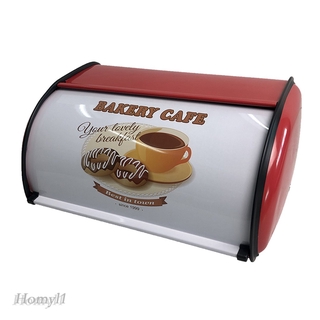 Giá Đỡ Bánh Mì Bằng Kim Loại Có Nắp Xoay Tiện Dụng Cho Nhà Bếp Homyl1