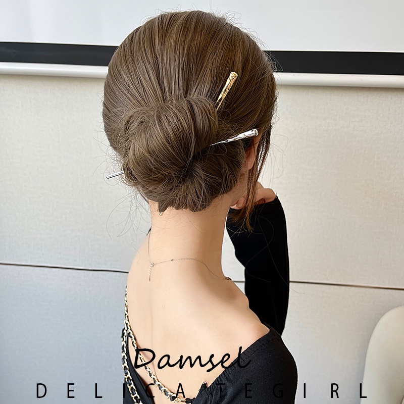 Kẹp Tóc Kim Loại Hình Bướm Phong Cách Trung Hoa