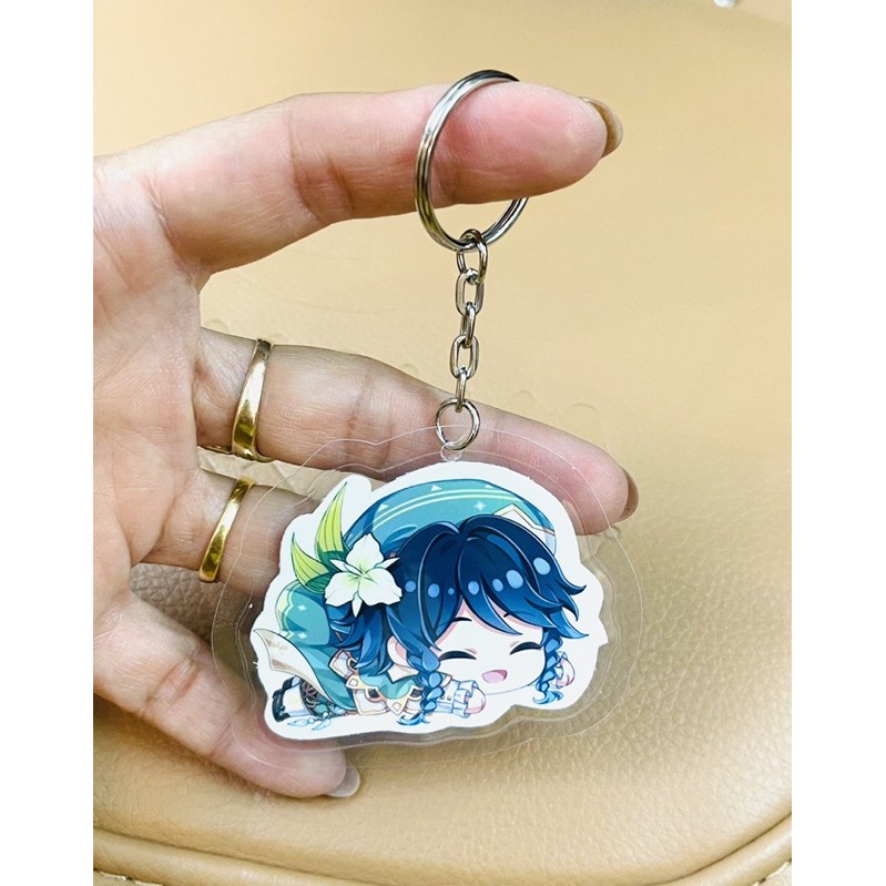 set 3-8 móc khoá venti genshin impact / móc khoá anime genshin impact venti