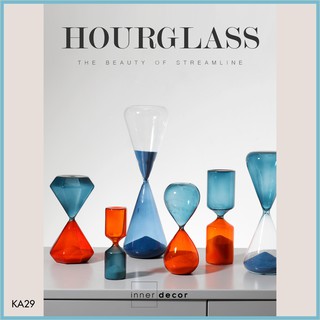 ⏳Đồng hồ cát kính màu trang trí phòng, tủ rượu [Feedback ở cuối]