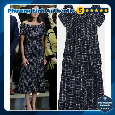 Váy dạ tweed dáng dài Zara Auth new tag có sẵn 3440/048 3440048