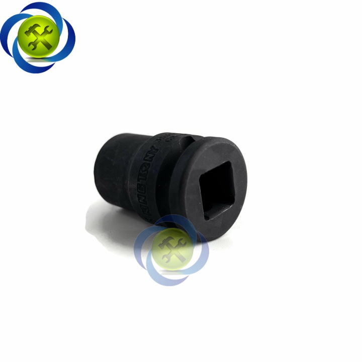 Tuýp 13mm 3/8 Kingtony 353513M loại ngắn 6 cạnh màu đen