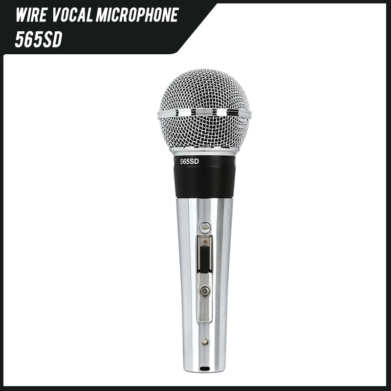 Micro Dynamic 565sd Chuyên Nghiệp Cho Máy Karaoke Shure 565sd