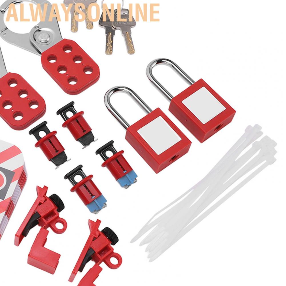 Alwaysonline Loto Tags Lockout Circuit Breaker Impact Resistance for Industrial Chemical
