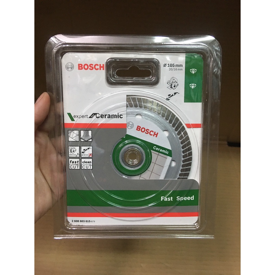Đĩa cắt kim cương Turbo 105x16mm Ceramic Bosch 2608603615
