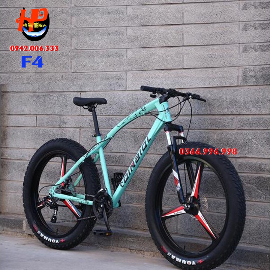 Xe đạp thể thao bánh béo hàng chất lượng bảo hành 2 năm