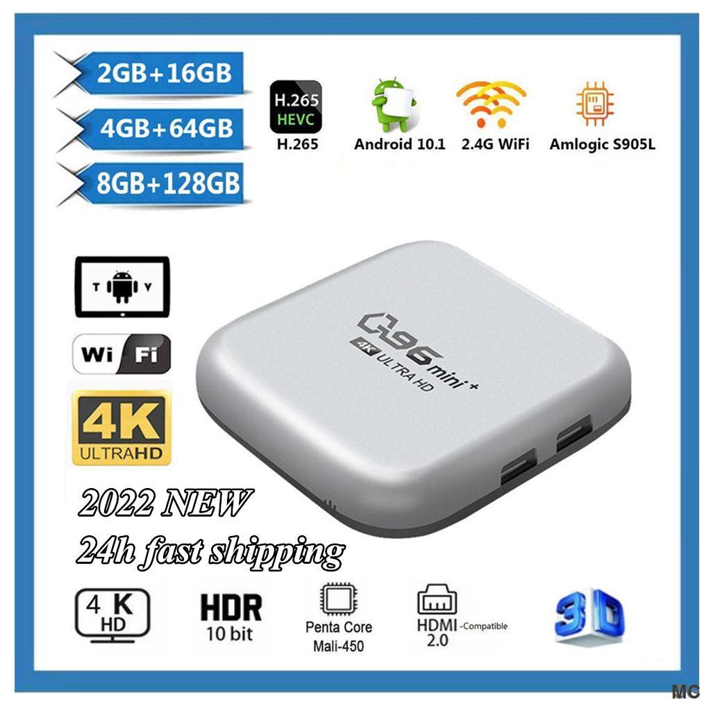 Thiết Bị Kết Nối Không Dây S905 q96 2.4G ultra 8Gb/16/128/256 Dành Cho Android