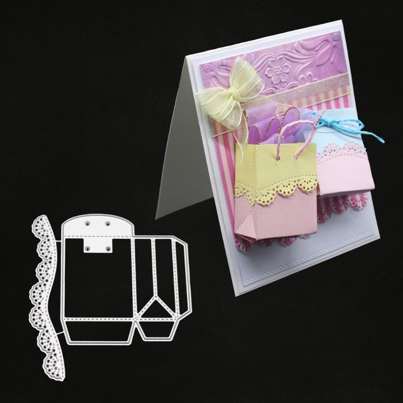 Khuôn kim loại hỗ trợ dập nổi cắt giấy làm đồ thủ công thiết kế 3D sáng tạo