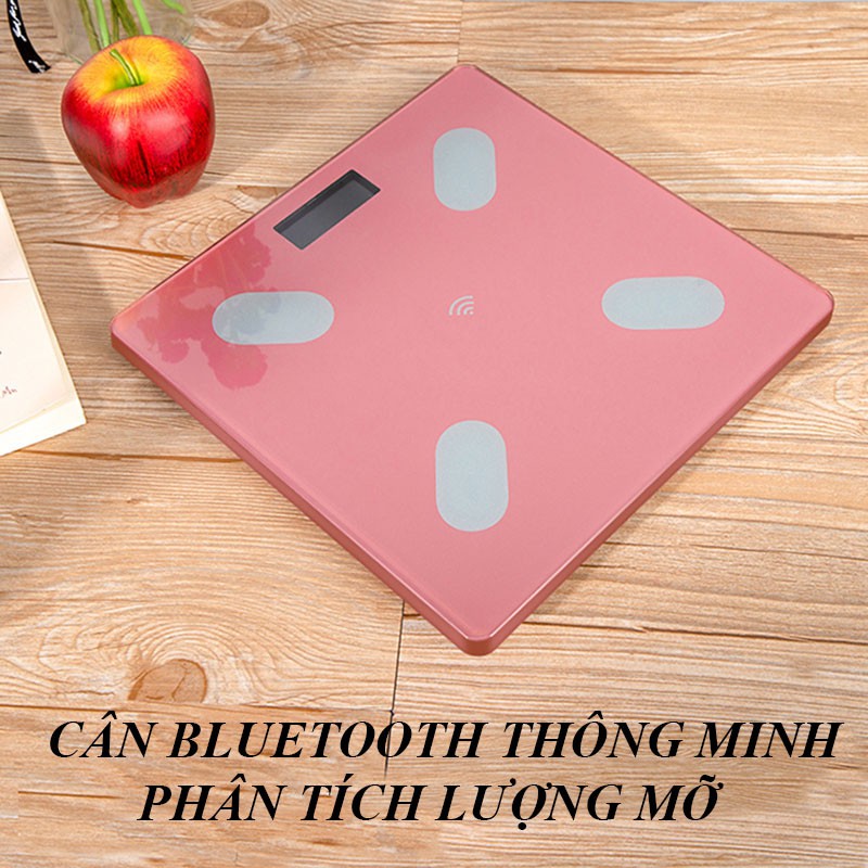 Cân Điện Tử Thông Minh Đo Chỉ Số Cơ Thể Lượng Mỡ Có App Đi Kèm + Hướng Dẫn Sử Dụng - NC55