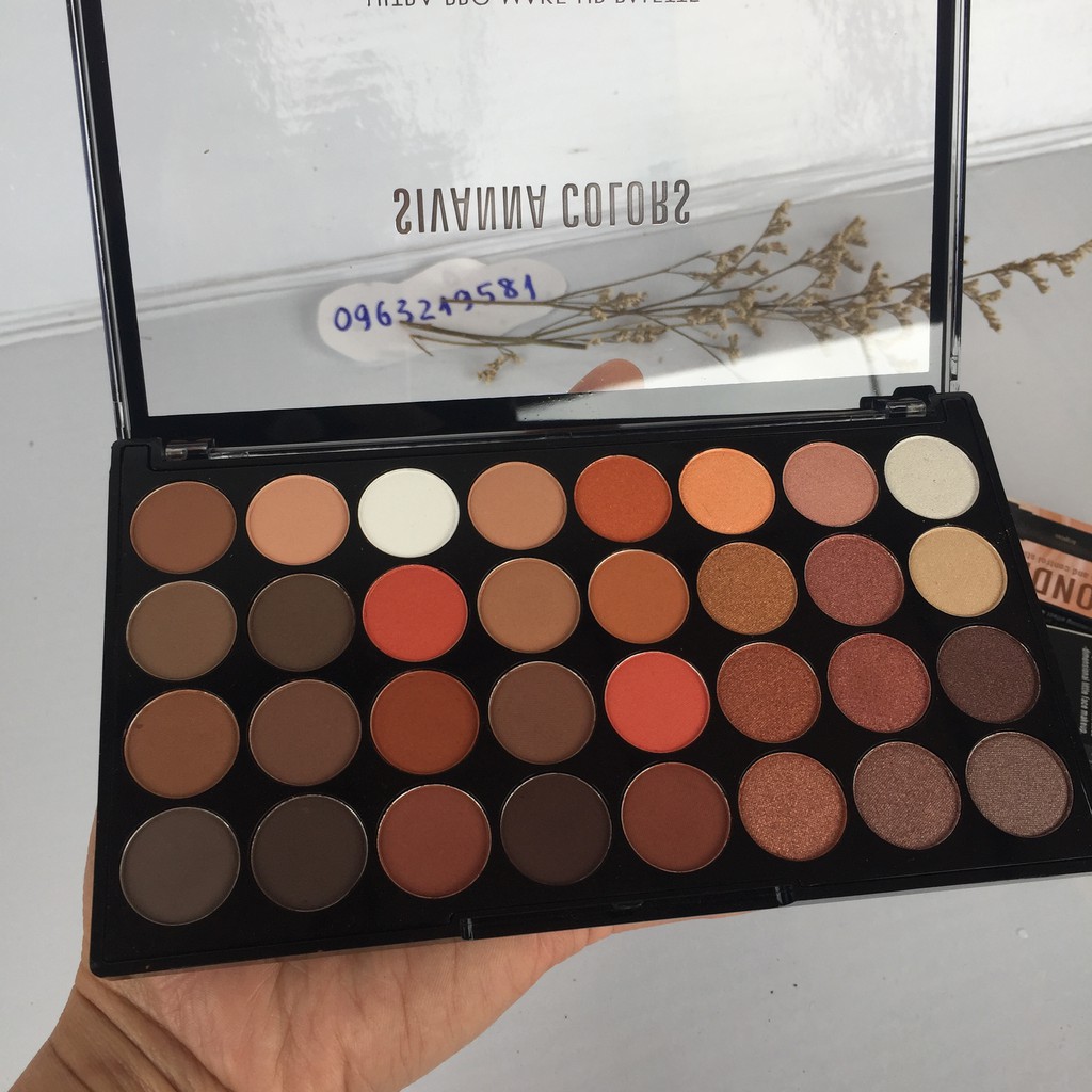 [SP Chính Hãng] FREESHIP [BẢNG MẮT THÁI LAN] Phấn Mắt 32 Ô Sivanna Ultra Pro Make Up Palette LACYE COSMETICS & MAKE UP | BigBuy360 - bigbuy360.vn