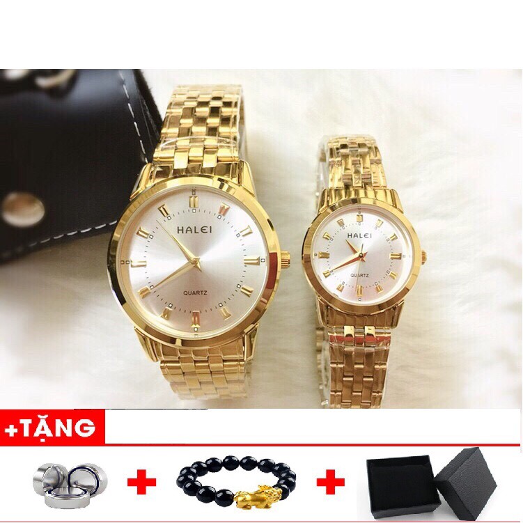 [Mua 1 Tặng3 ] Đồng Hồ Halei Nam Nữ Chính Hãng Chống Nước Chống Xước BH 12 Tháng- Watch888.vn