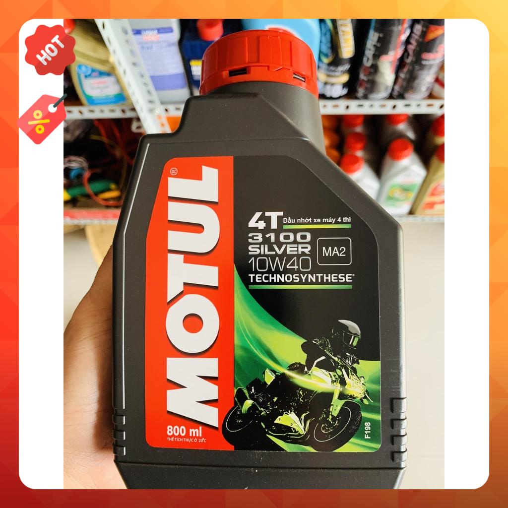 Dầu nhớt xe máy Motul 3100 SILVER 4T 10W40