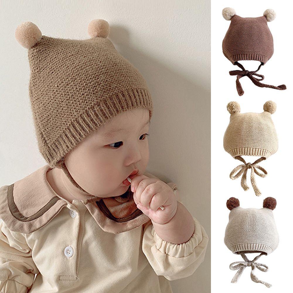 LAYOR1 Layor1 Mũ Cotton Trùm Tai Giữ Ấm Mùa Đông Cho Bé