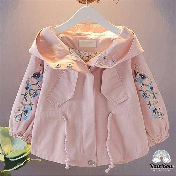 Áo Kaki Họa Tiết Thêu - Chống nắng gió, Chất Kaki dày dặn, Họa tiết thêu tay tinh xảo