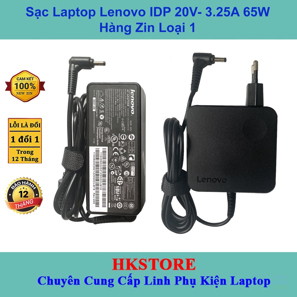Sạc Laptop Lenovo Ideapad 20V-3.25A 65W Lenovo ideapad 100-14 110-14 110-15 320s-14 320s-15 510-14 710s-14 L340-15