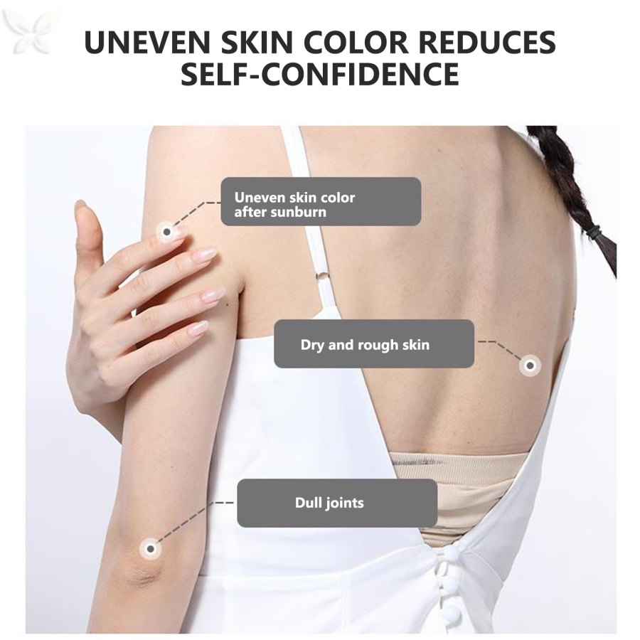 JMMZ Kem dưỡng thể làm trắng và dưỡng ẩm cho da/ làm trắng da 100g