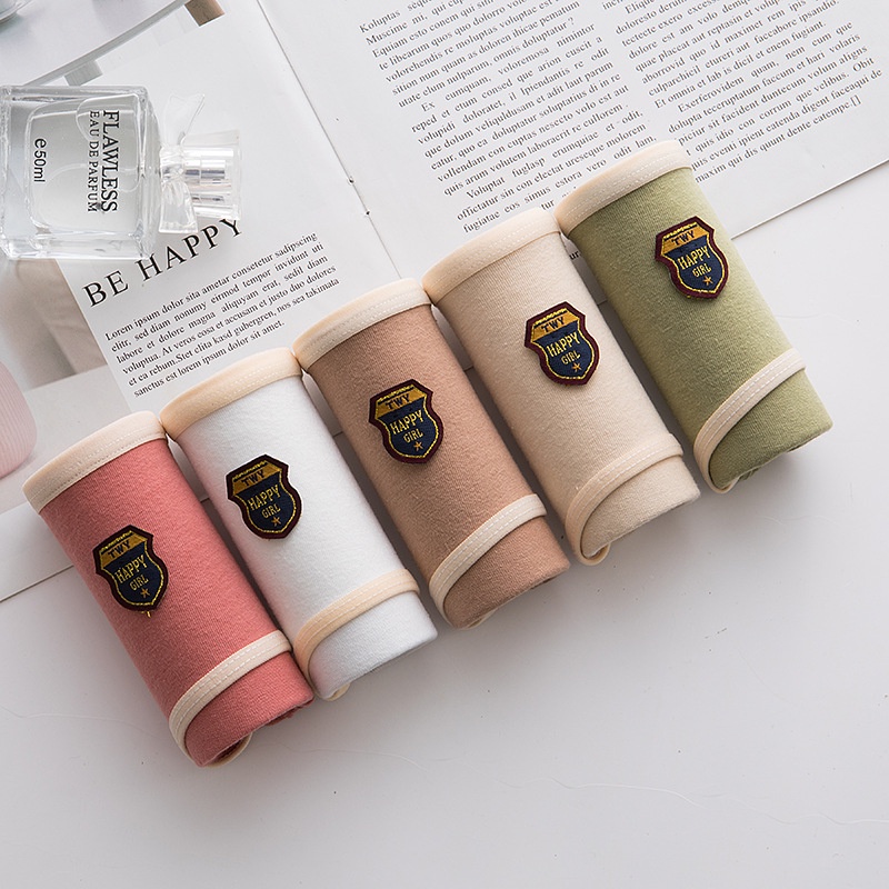 Quần Lót Nữ Cotton Trơn Kháng Khuẩn HÉNISA – Quần Chíp Nữ Chun Co Giãn 329