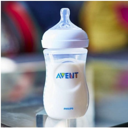 Bình Sữa Philips Avent Natural 125ml / 260ml / 330ml Bằng Nhựa PP, Không Có BPA {ĐẢM BẢO CHÍNH HÃNG}