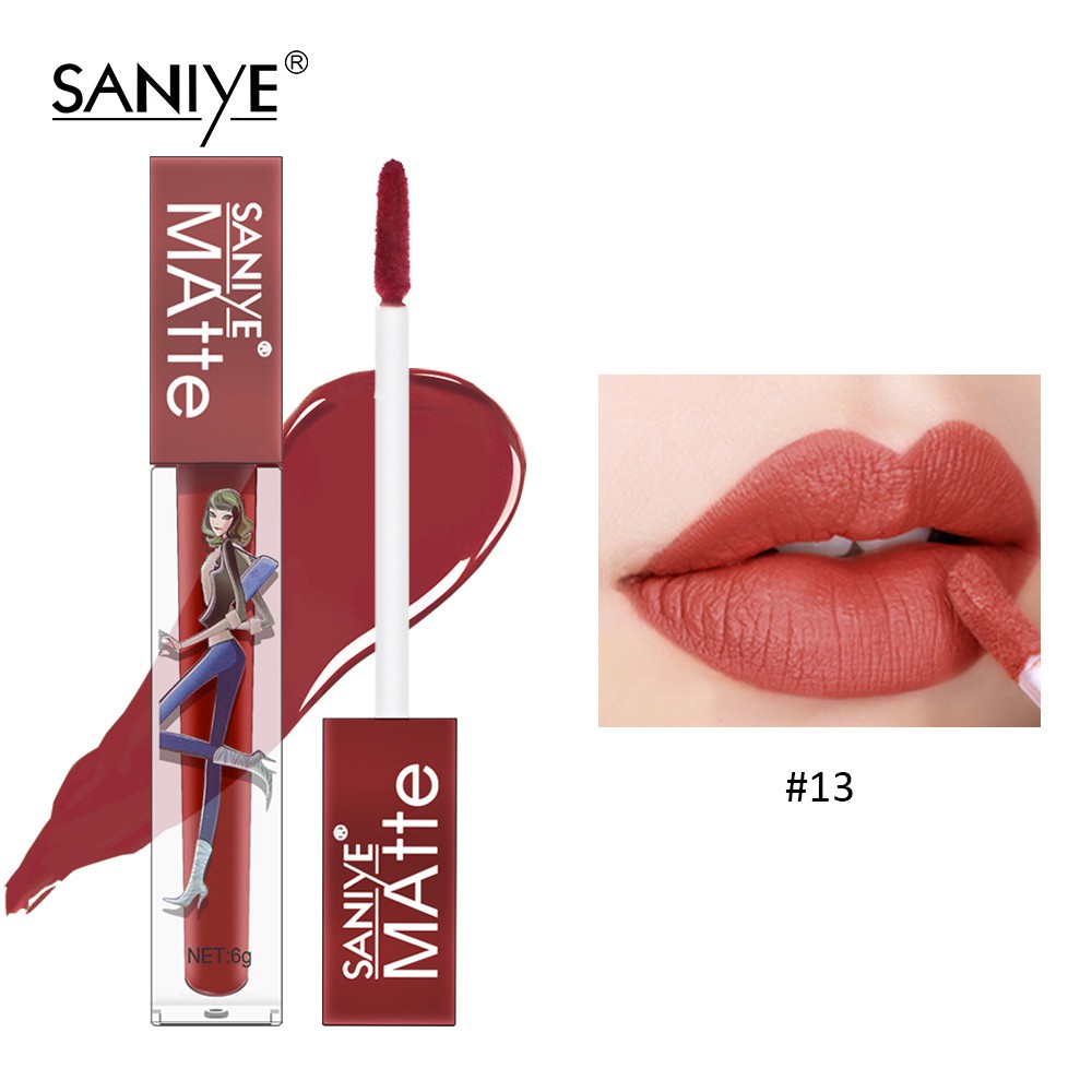 Son môi dạng lỏng chống thấm nước lì lâu trôi có 8 màu | BigBuy360 - bigbuy360.vn