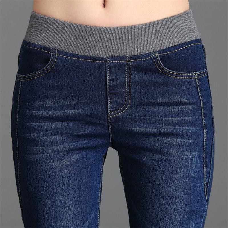 Quần Jeans nữ Denim ôm Slim size S-6XL