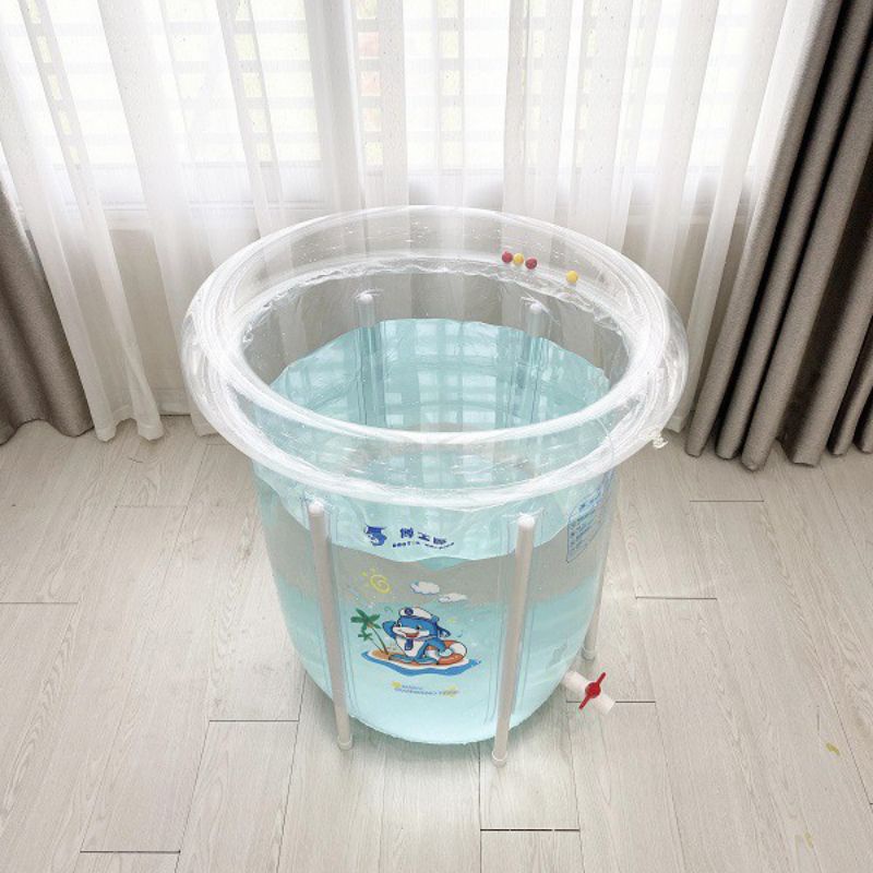 Bể bơi thành cao cho bé