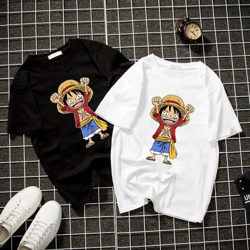 Áo thun LUFFY mũ rơm Zoro  FREESHIP  Áo phông Nam Nữ Unisex in hình One Piece Đảo Hải Tặc chất vải cotton mịn mát