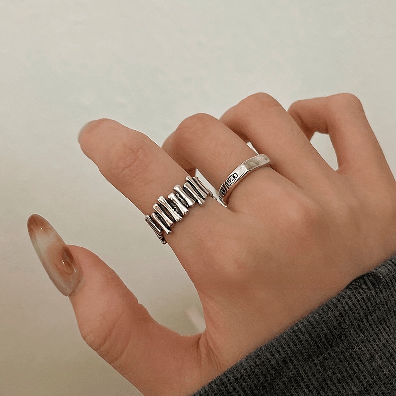 Nhẫn đeo tay có thể điều chỉnh phong cách retro