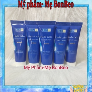 Combo 5 Sữa rửa mặt dưỡng trắng Hada Labo Perfect White Cleanser (x20g)