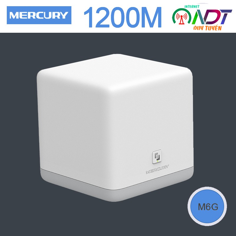 🇻🇳 Mercury M6G Bộ Phát Wifi Mesh - Gigabit 1200Mbps | BigBuy360 - bigbuy360.vn