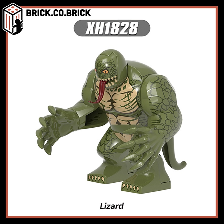 Lizard Mô hình Bigfig Người Thằn Lằn Đồ chơi Lắp ráp Siêu Anh Hùng Super Hero Marvel DC Hawkeye X1828