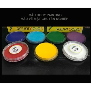 MÀU VẼ BODY PAINTING - MÀU VẼ FACE PAINTING - MÀU VẼ MẶT HÓA TRANG MAKEUP CHUYÊN NGHIỆP
