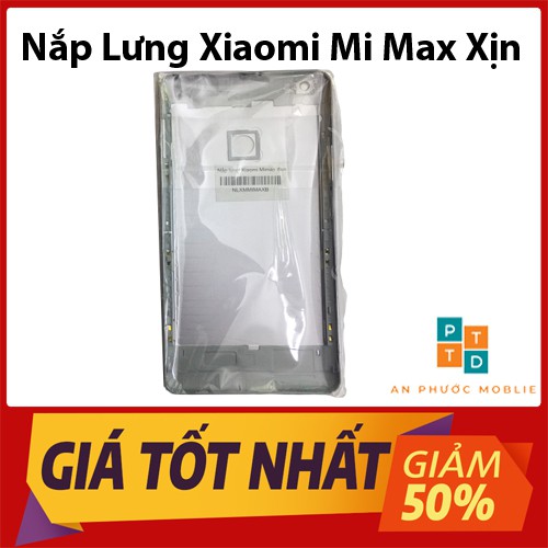 Vỏ nắp lưng Xiaomi Mi Max Xịn cao cấp