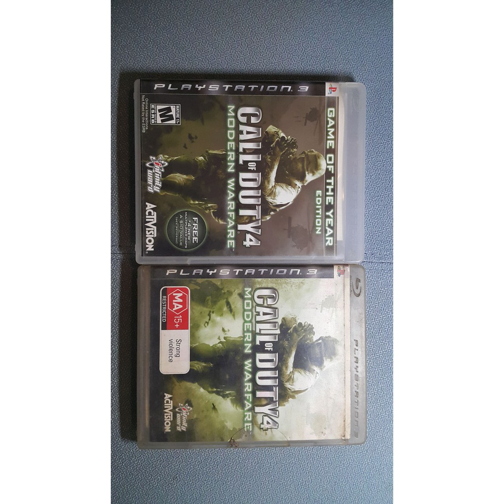 Đĩa game PS3 Call of Duty 4 hộp đầy đủ