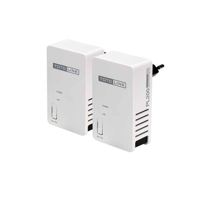 Bộ KIT mở rộng mạng Wi-Fi qua đường dây điện Totolink PL200KIT