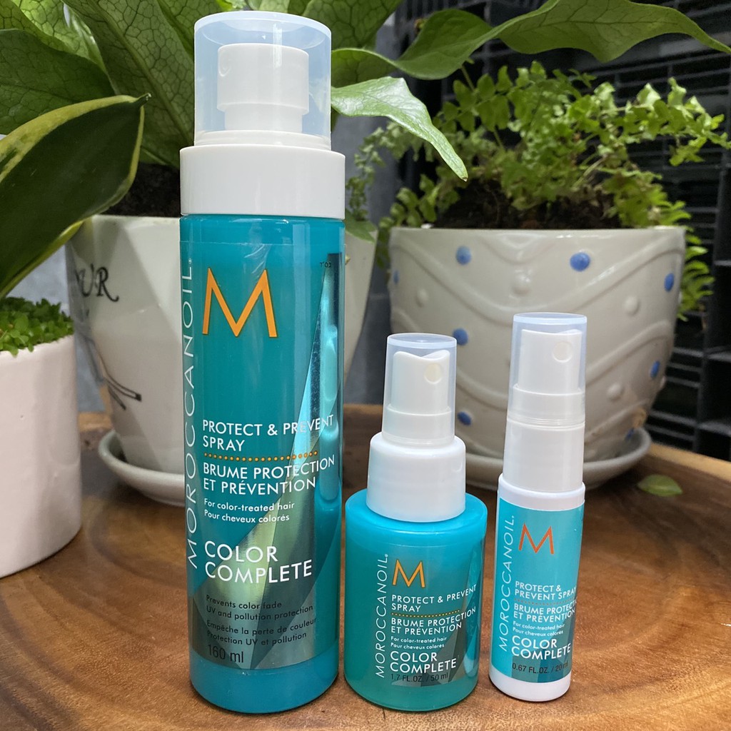 Chính hãng  Xịt bảo vệ và ngăn ngừa Moroccanoil Protect &amp; Prevent Spray 50ml