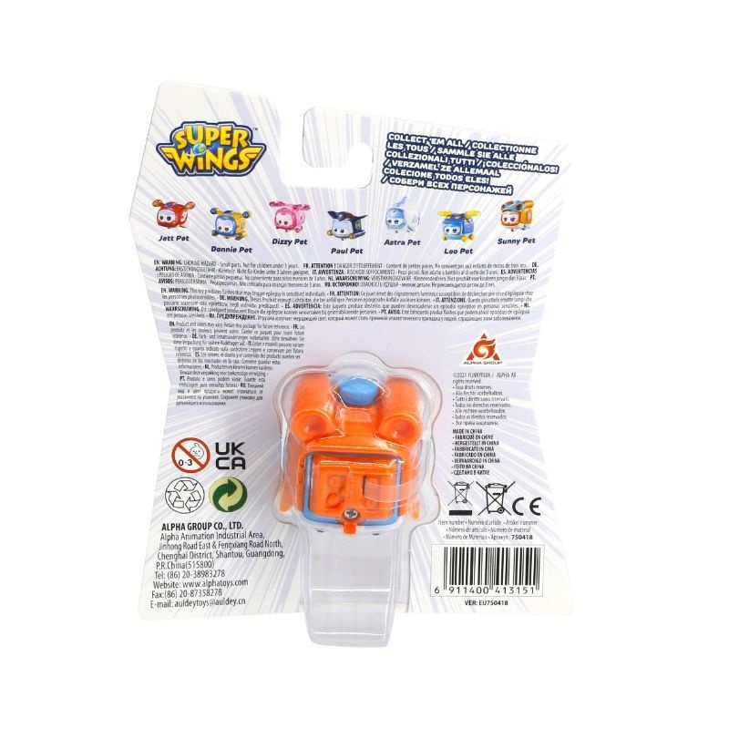Đồ Chơi SUPERWINGS Thú Cưng Siêu Cấp Sunny EU750418