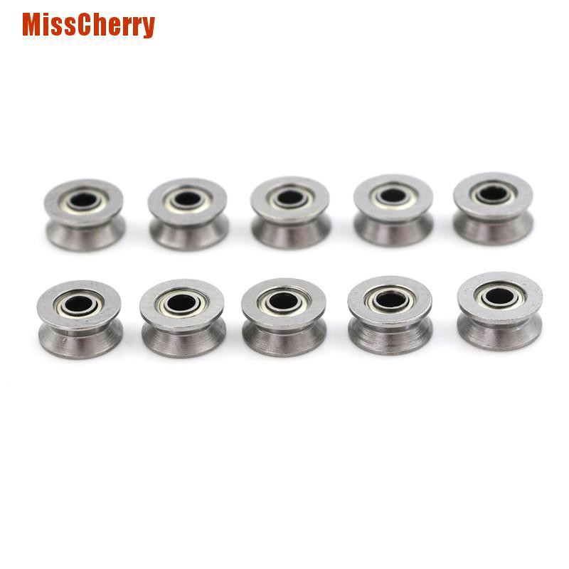 Set 10 con lăn ròng rọc 3x12x4mm chất lượng cao