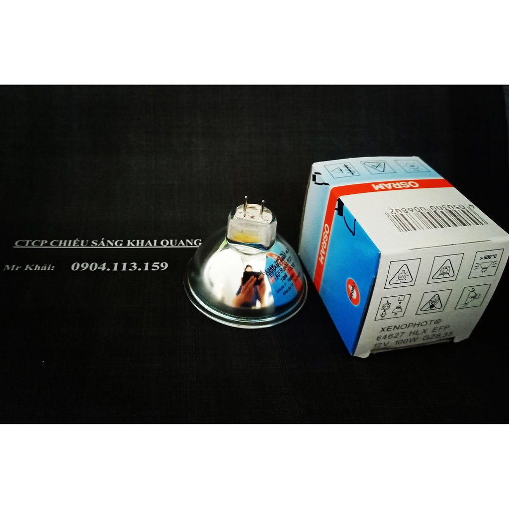 (SALE) Bóng halogen chén Osram HLX 64627 12V 100W 50h