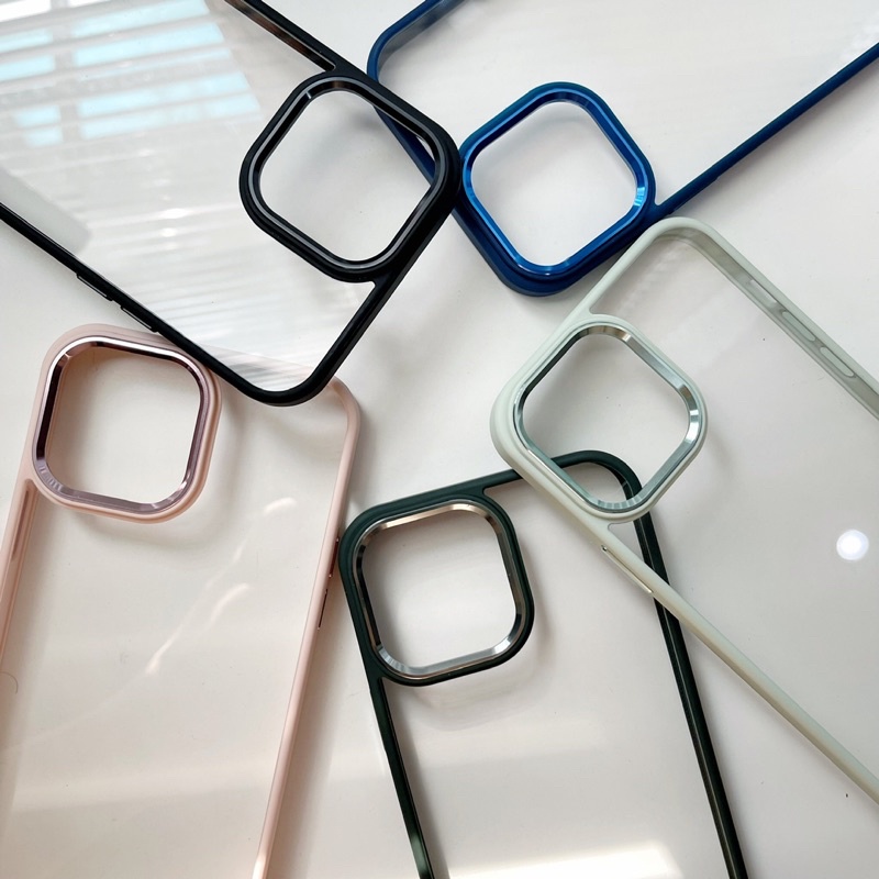 Ốp lưng / Iphone Case metal viền màu Alder