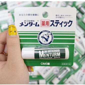 Son Dưỡng Môi Omi Brotherhood Menturm Medicated Lip Balm Stick 4g