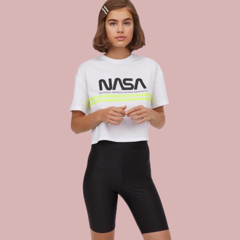 ÁO THUN CROPTOP IN CHỮ